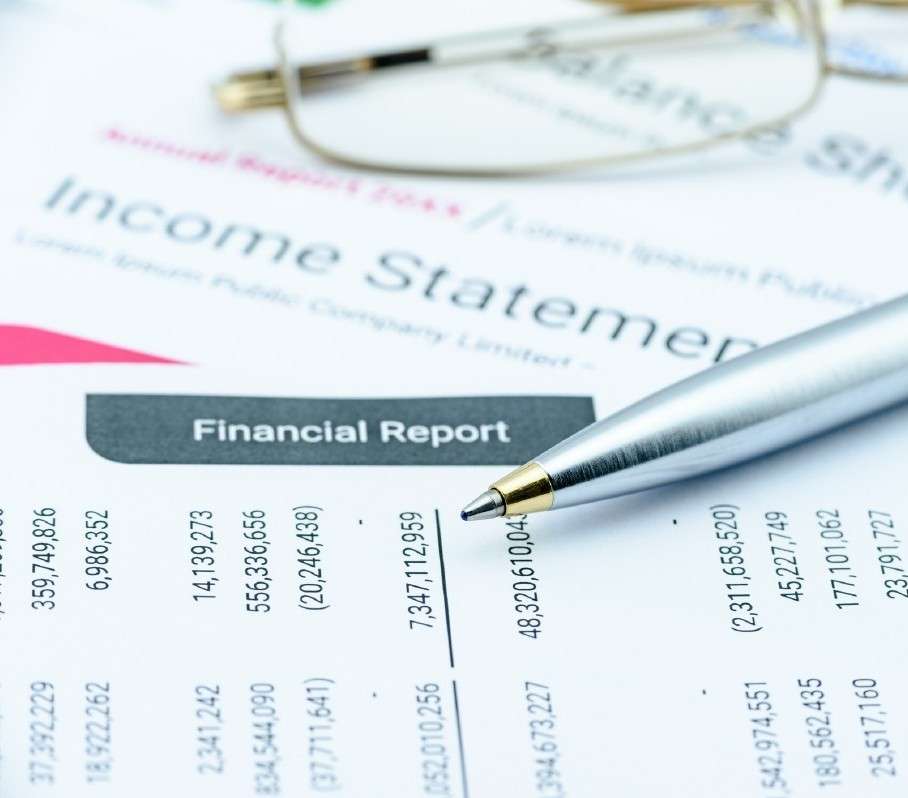 Financial statements being reviewed