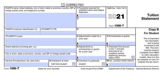 1098 T Refund Calculator  |  1098 T Online